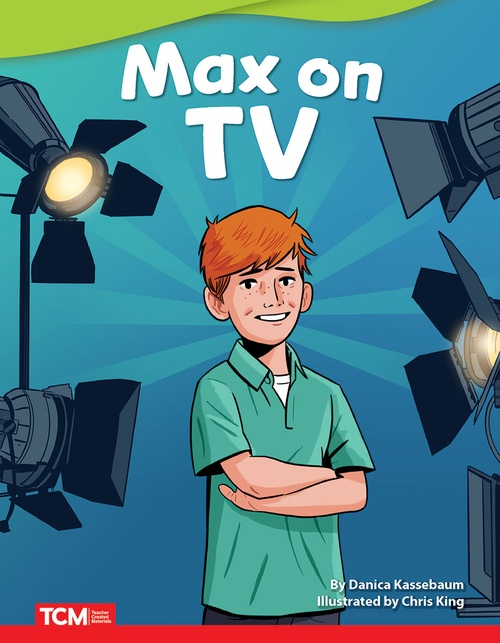 Couverture ebook de Max on TV, de Danica Kassebaum
