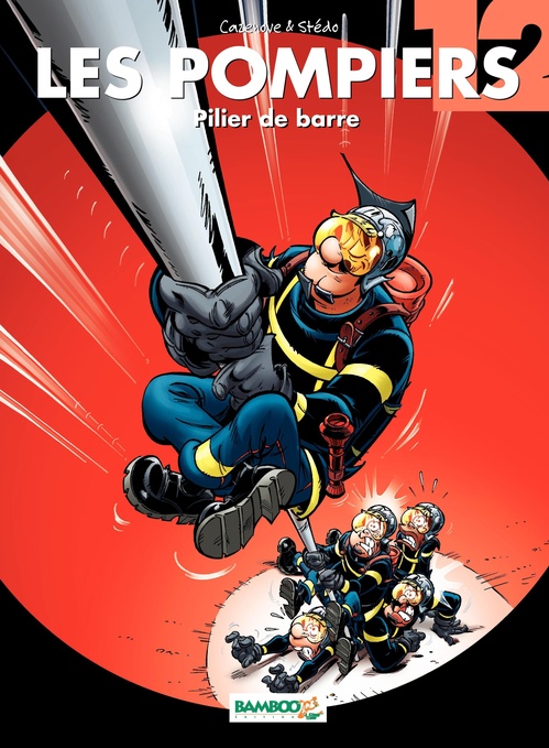 ebook cover of Les Pompiers - Tome 12, by Christophe Cazenove, Stédo