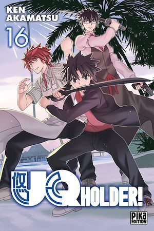 ebook cover of UQ Holder! T16, by Ken Akamatsu