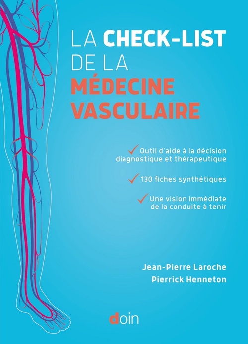 ebook cover of La check-list de la médecine vasculaire, by Jean-Pierre Laroche, Pierrick Henneton