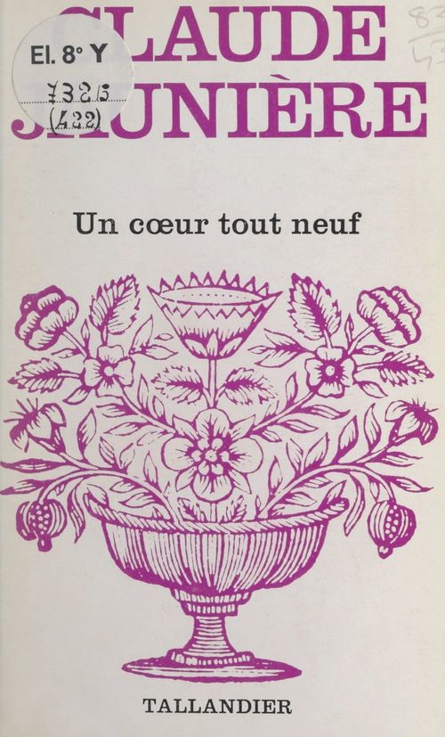 Couverture ebook de Un coeur tout neuf, de Claude Jauniere
