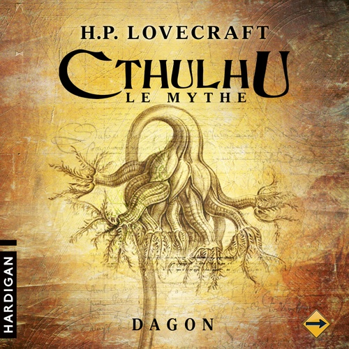 Couverture audiobook de Dagon - 2, de H.P. Lovecraft