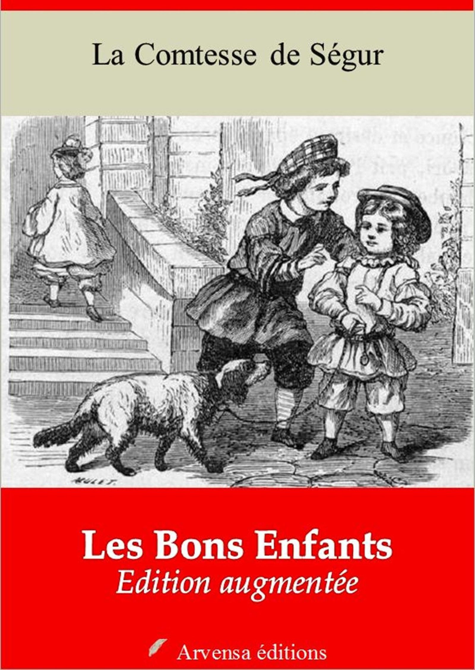 Couverture ebook de Les Bons Enfants - suivi d'annexes, de Sophie de Ségur