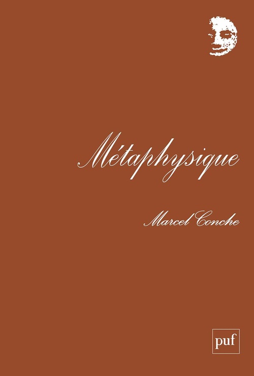 ebook cover of Métaphysique, by Marcel Conche