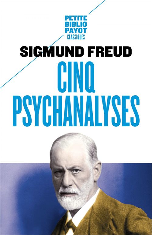 ebook cover of Cinq psychanalyses, by Sigmund Freud