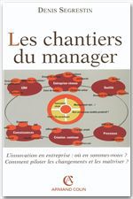 ebook cover of Les chantiers du manager, by Denis Segrestin