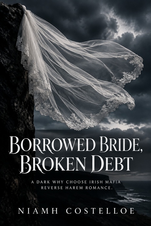 Couverture ebook de Borrowed Bride, Broken Debt, de Niamh Costelloe