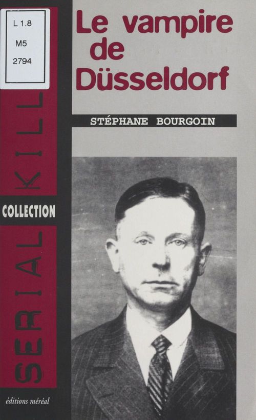 Couverture ebook de Le Vampire de Dusseldörf, de Stéphane Bourgoin