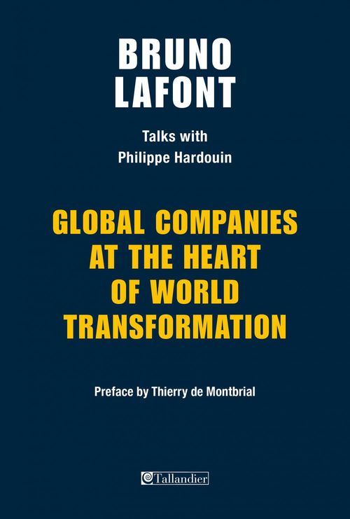ebook cover of Global companies at the heart of world transformation, by Bruno Lafont, Philippe Hardouin