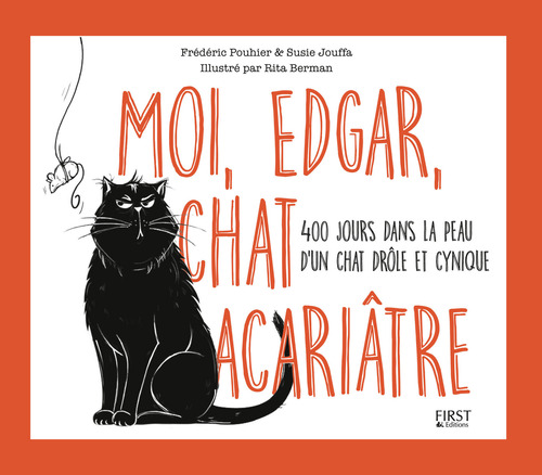 ebook cover of Moi, Edgar, chat acariâtre ?, by Frédéric Pouhier, Susie Jung-Hee Jouffa