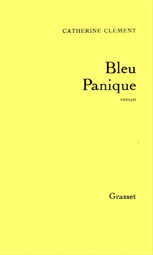 ebook cover of Bleu panique, by Catherine Clément