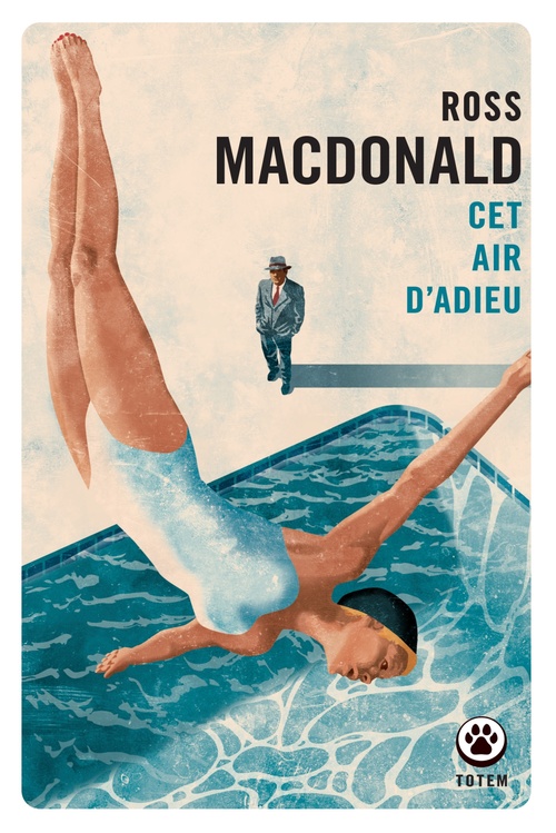 ebook cover of Cet air d'adieu, by Ross Macdonald