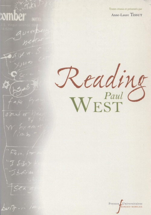 ebook cover of Reading Paul West, by