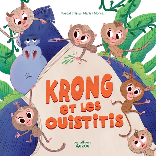 audiobook cover of Le temps d'une histoire - Krong et les ouistitis, by Pascal Brissy