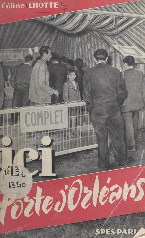 Couverture ebook de Ici, porte d'Orléans, de Celine Lhotte