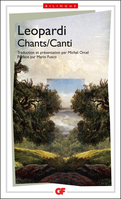 ebook cover of Chants / Canti (Édition bilingue), by Giacomo Leopardi