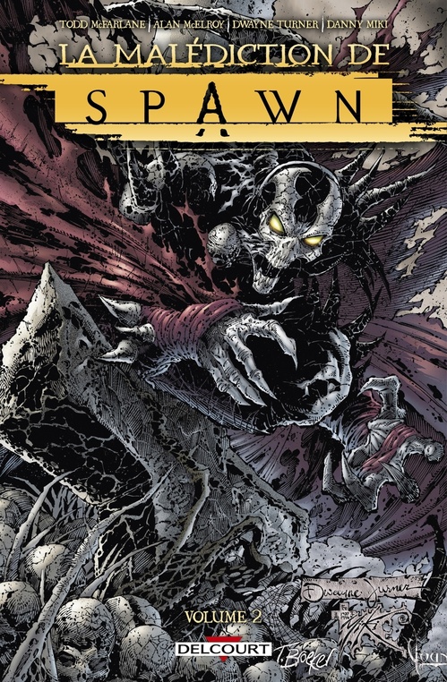 ebook cover of Spawn - La malédiction de Spawn volume 2, by Alan Mcelroy