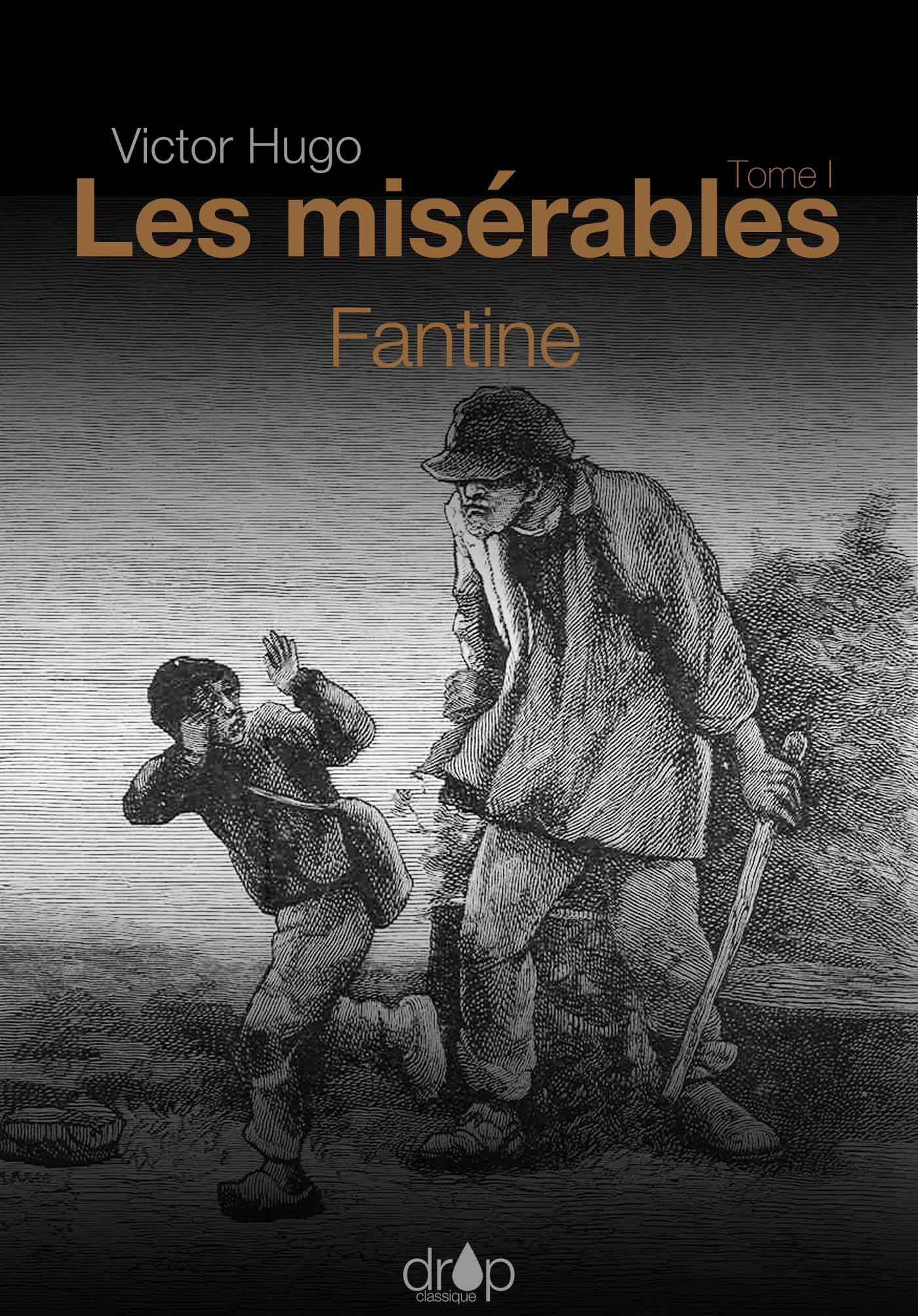 ebook cover of Les Misérables, by Victor Hugo
