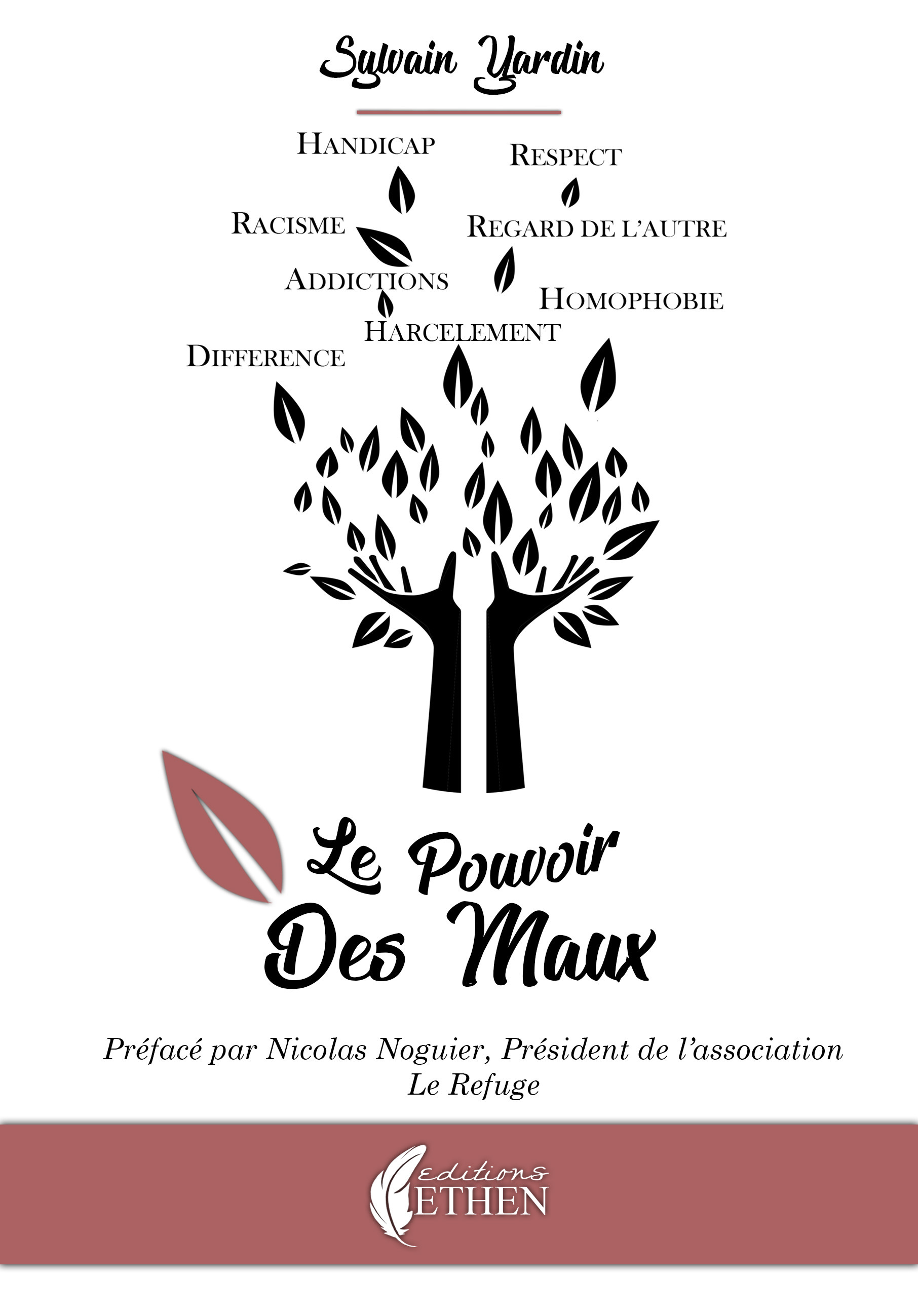 ebook cover of Le pouvoir des maux, by Sylvain Yardin