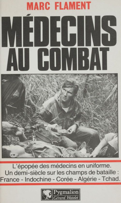 Couverture ebook de Médecins au combat, de Marc Flament