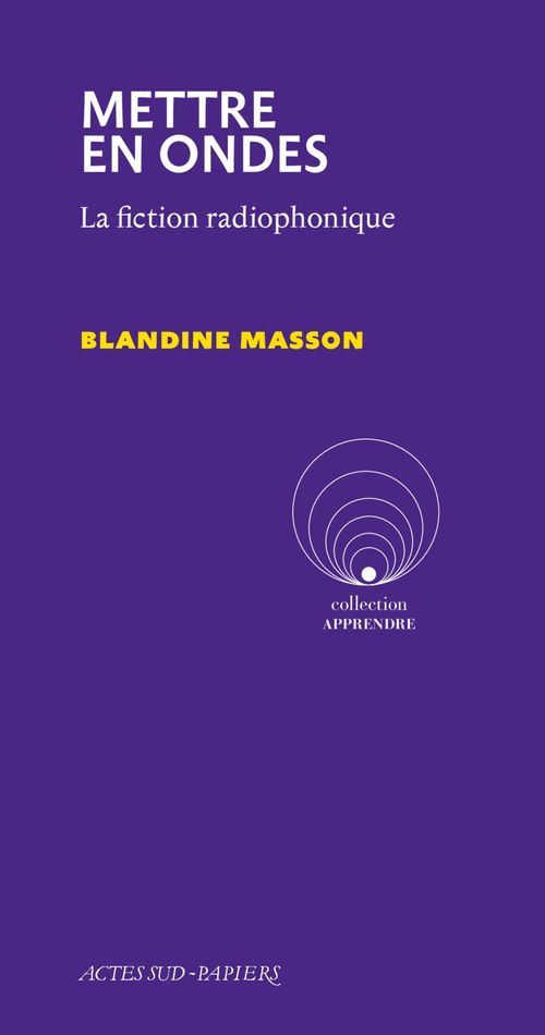 Couverture ebook de Mettre en ondes, de Blandine Masson