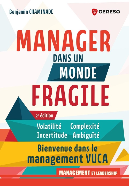 Couverture ebook de Manager dans un monde fragile, de Benjamin Chaminade