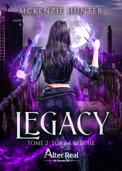 ebook cover of Sur la brèche, by McKenzie Hunter