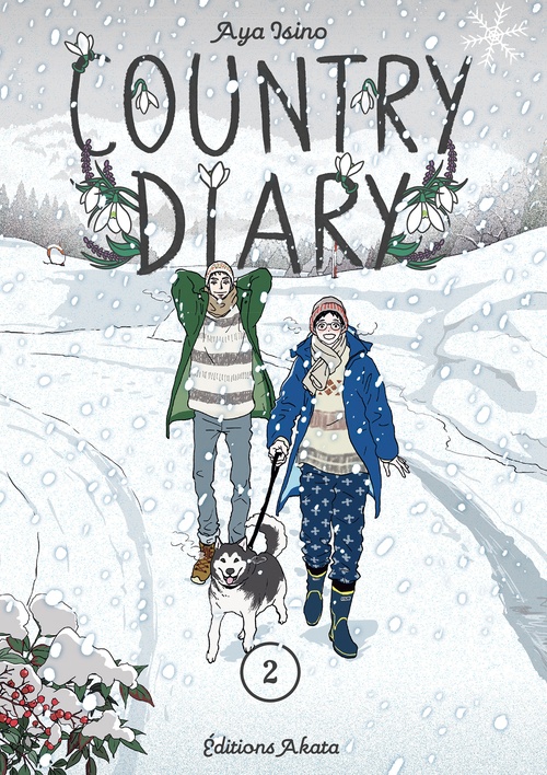 Couverture ebook de Country Diary - Tome 2 (VF), de Aya Isino
