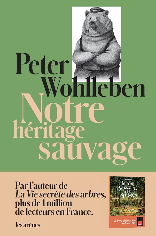 ebook cover of Notre héritage sauvage, by Peter Wohlleben