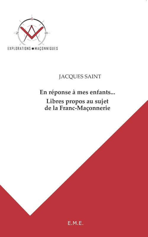 Couverture ebook de En réponse a mes enfants..., de Boris Nicaise, Jacques Saint