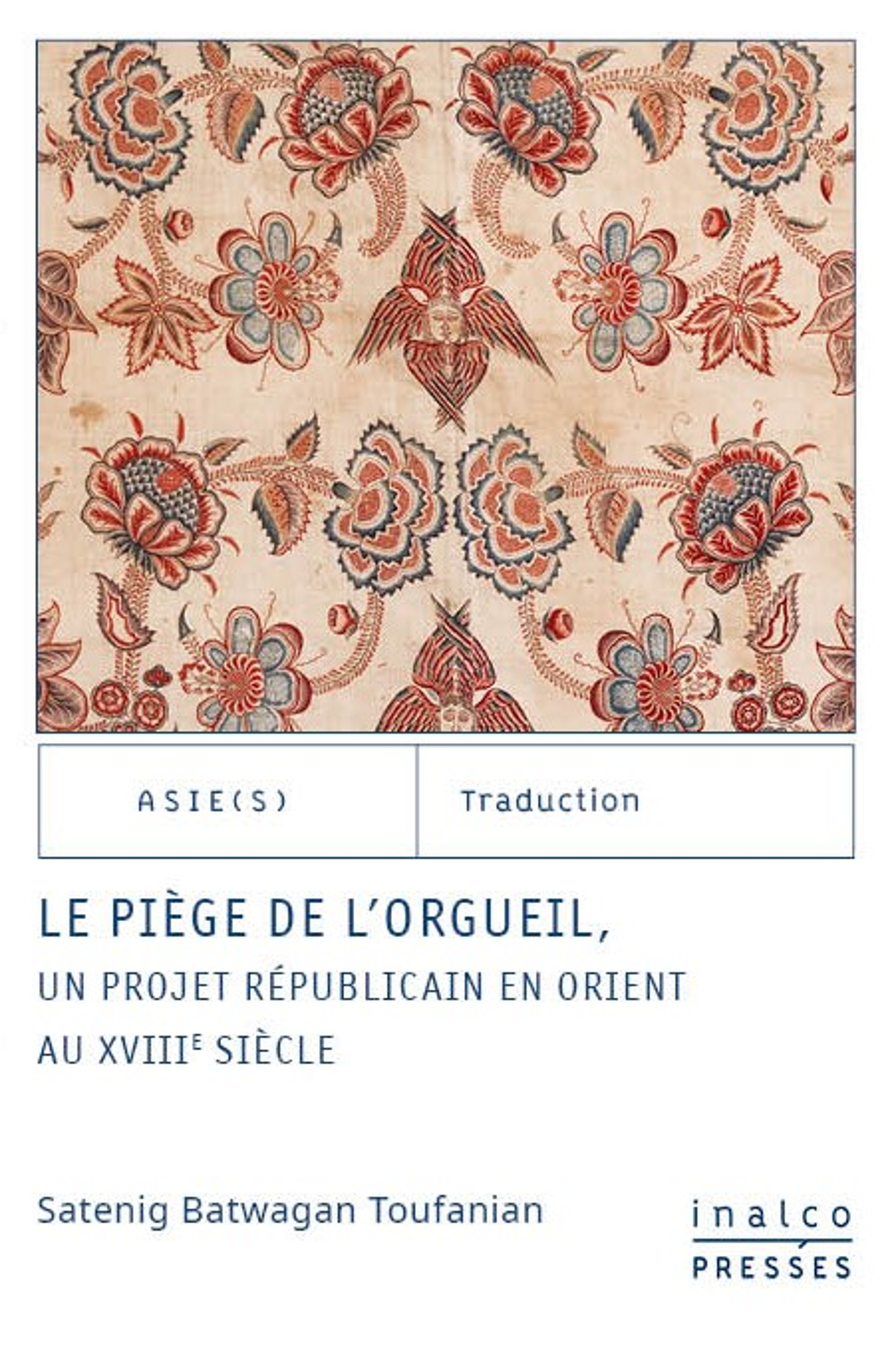 Couverture ebook de Le piège de l'orgueil, de Satenig Batwagan Toufanian