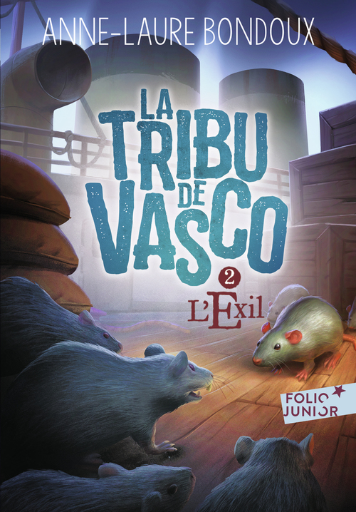 ebook cover of La Tribu de Vasco (Tome 2) - L'Exil, by Anne-Laure Bondoux