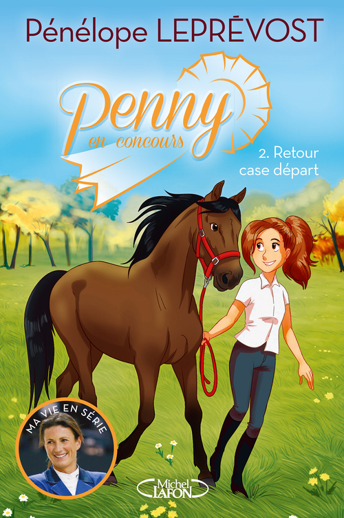 Couverture ebook de Penny en concours - tome 2 Retour case départ, de Pénélope Leprévost