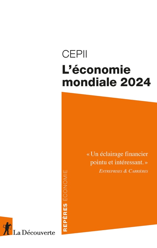 Couverture ebook de L'économie mondiale 2024, de CEPII (Centre d'études prospectives et d'informations internationales)