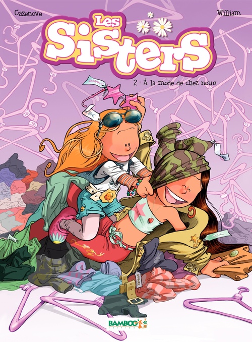 Couverture ebook de Les Sisters - Tome 2 - À la mode de chez nous, de Christophe Cazenove