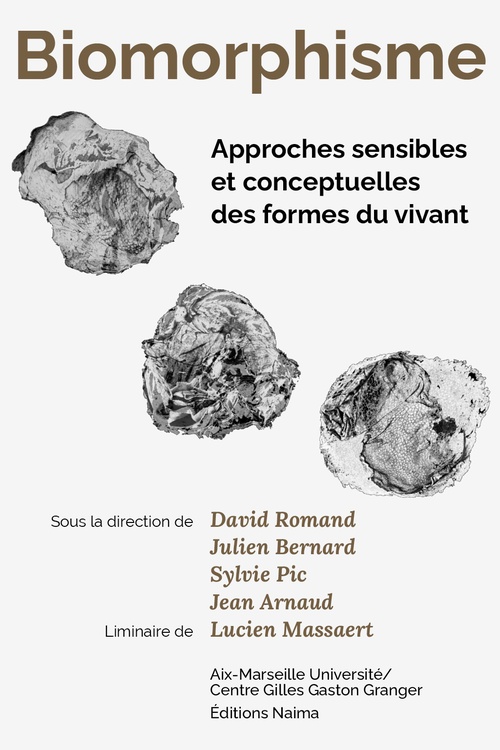 Couverture ebook de Biomorphisme, de Collectif, David Romand, Julien Bernard, Sylvie Pic, Jean Arnaud