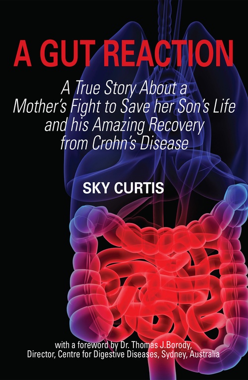 Couverture ebook de A Gut Reaction, de Sky Curtis