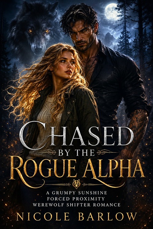 Couverture ebook de Chased by the Rogue Alpha, de Nicole Barlow