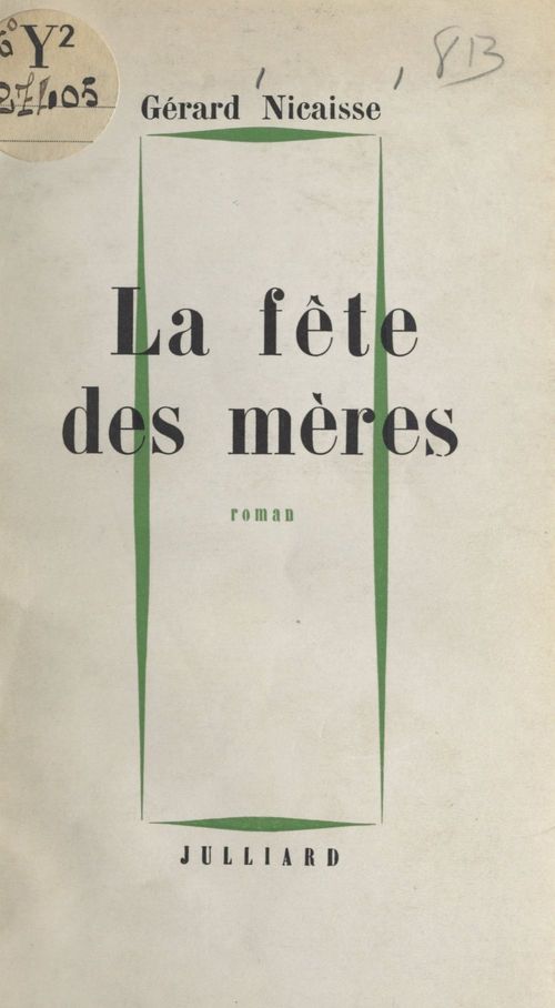 ebook cover of La fête des mères, by Gerard Nicaisse