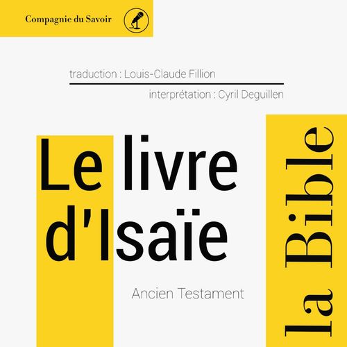 audiobook cover of Le Livre d'Isaïe, by Anonyme