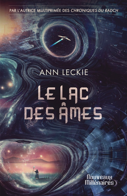 ebook cover of Le lac des âmes, by Ann Leckie