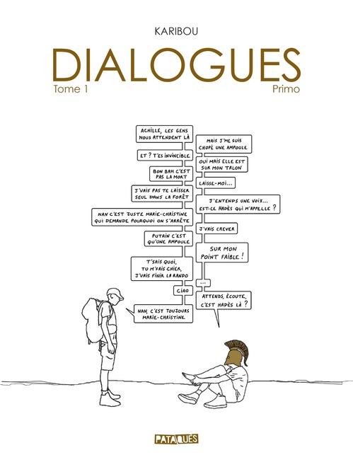 Couverture ebook de Dialogues T01 NED - Primo, de Karibou
