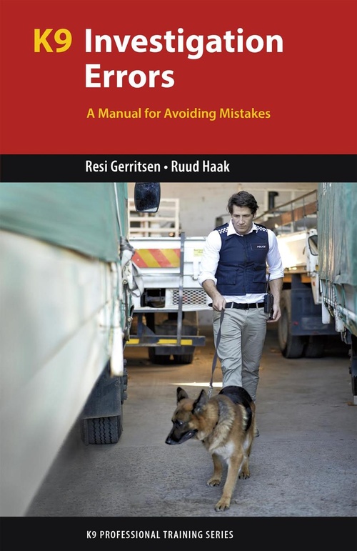 ebook cover of K9 Investigation Errors, by Resi Gerritsen, Ruud Haak