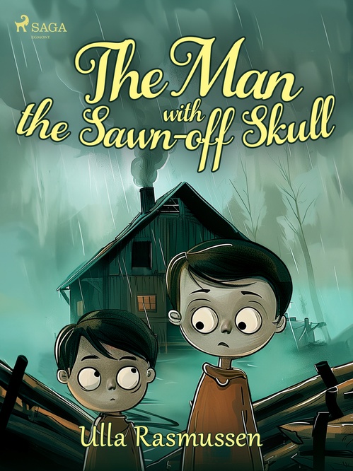 Couverture ebook de The Man With the Sawn-off Skull, de Ulla Rasmussen