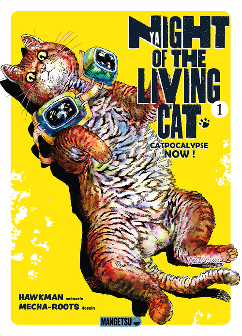 Couverture ebook de Nyaight of the Living Cat T01, de Mecha-Roots, Hawkman
