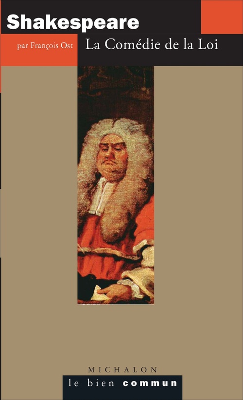 Couverture ebook de Shakespeare. La Comédie de la Loi, de François Ost