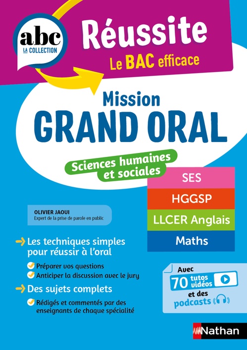 ebook cover of Mission Grand Oral  SES / HGGSP, by Olivier Jaoui