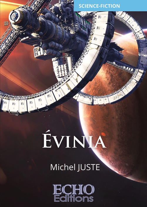 Couverture ebook de Évinia, de Michel Juste