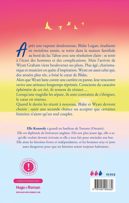 Couverture ebook de Love song Version Française, de Elle Kennedy