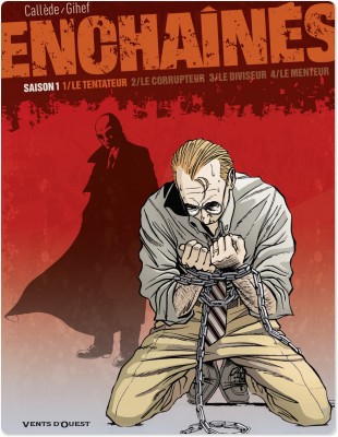 ebook cover of Enchaînés - Saison 1 - Tome 01, by Gihef, Joël Callède